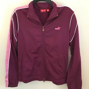 Puma Track Jacket Size L (fits like a S/M)